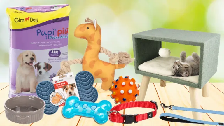 PET felszerelések, kiegészítők
